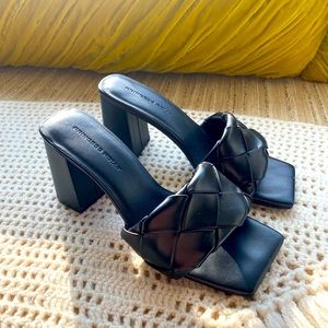 Princess Polly woven mules 7